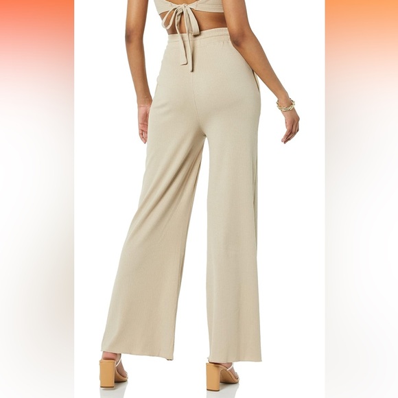 TEREA Women's Mila Wide Leg Pant..size Large..(NWT)Hummus - Picture 3 of 7